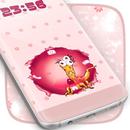 Free Cute Lock Screen Theme APK