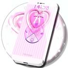 Girly Pink Heart Locker Theme آئیکن