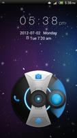 GO Locker Galaxy Theme imagem de tela 2