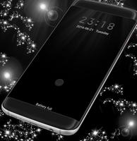 Matte Black Locker Theme For Xperia screenshot 3