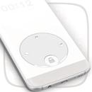White Lockscreen Theme APK