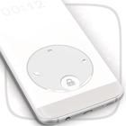 Blanco Lockscreen Tema icono