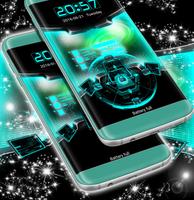 3D Locker Technology Theme скриншот 3