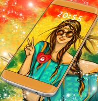 Locker Theme Free For Girls ảnh chụp màn hình 3