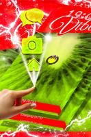 Green Fresh Kiwi Locker Theme poster