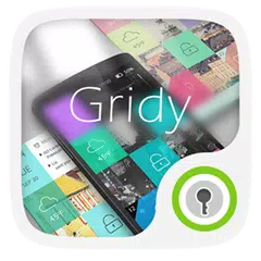 (FREE)Gridy GO Launcher Theme