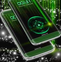 Coding Matrix Theme For Locker تصوير الشاشة 1
