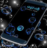 Water Bubbles Locker Theme imagem de tela 3