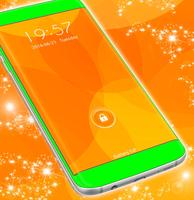 Orange Locker Themes Free Poster