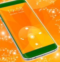 Orange Locker Themes Free capture d'écran 2