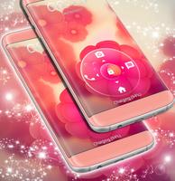 Flower Screen Locker Theme ảnh chụp màn hình 1