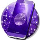 Lila Nacht Schließfach Theme APK
