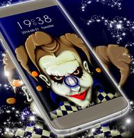 Phone Lock Theme Joker Affiche