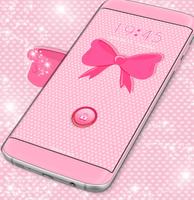 Pink Bow Locker Theme ポスター