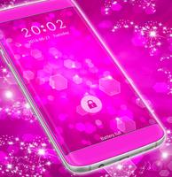 Pink Lock Screen Theme poster