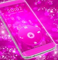 Pink Lock Screen Theme screenshot 2