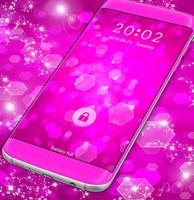Pink Lock Screen Theme screenshot 3