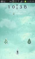 1 Schermata Raindrops go locker theme