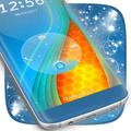 Blue Lock Screen Theme For J5