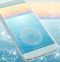 Water Lock Screen Theme For Samsung capture d'écran 3
