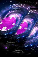 Spiral Galaxy Locker Theme capture d'écran 3