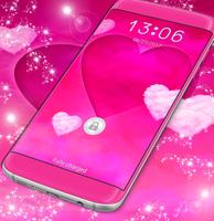 Pink Heart Locker Theme Affiche