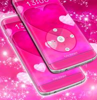 Pink Heart Locker Theme スクリーンショット 1