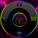 THEME GO LOCKER SPACE COLORS APK