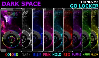 THEME GO LOCKER SPACE COLORS screenshot 1