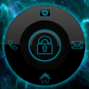 THEME GO LOCKER SPACE HOLO APK