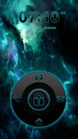 THEME GO LOCKER SPACE HOLO poster