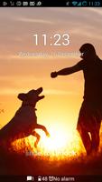 Dog on a walk GO Locker Theme スクリーンショット 2