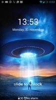 UFO Spaceship GO Locker Theme اسکرین شاٹ 2