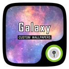 (FREE) Galaxy Theme GO Locker icône