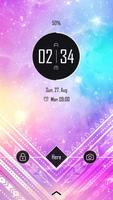 (FREE) Galaxy Theme GO Locker imagem de tela 1