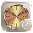 Noble GO Clock Theme APK