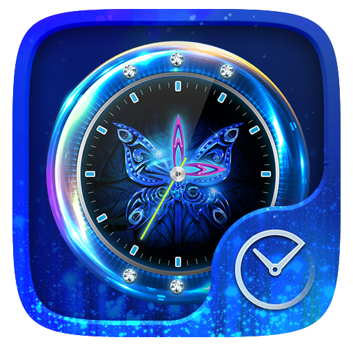 Butterfly GO Clock Theme