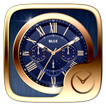 Blue GO Clock Theme