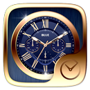 Blue GO Clock Theme APK