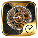 Luxurious GO Clock Themes APK