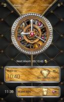 Luxurious GO Clock Themes Cartaz