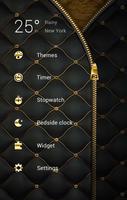 Luxurious GO Clock Themes capture d'écran 1