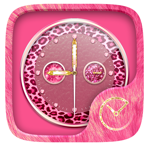 PinkCheetah GO Clock Theme