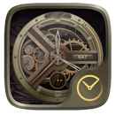 Steampunk GO Clock Themes APK