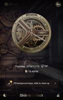 Steampunk GO Clock Themes capture d'écran 2