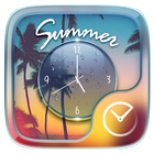 Summer Go Clock Theme icon