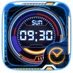 Technology Go Clock Theme