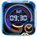 Technology Go Clock Theme aplikacja