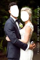 Christian Couple Dresses Photo Suit Affiche