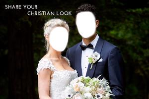 Christian Couple Dresses Photo Suit capture d'écran 2